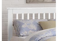 5ft King Size Pentre 2 Drawer Storage White Finish Wood Bed Frame 3